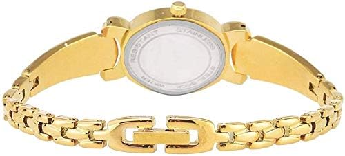 CLOUDWOOD Analog Bangle Gold Dial Luxury Fashion Bracelet Watch for Women & Girls -W158 (Gold) - Image 3