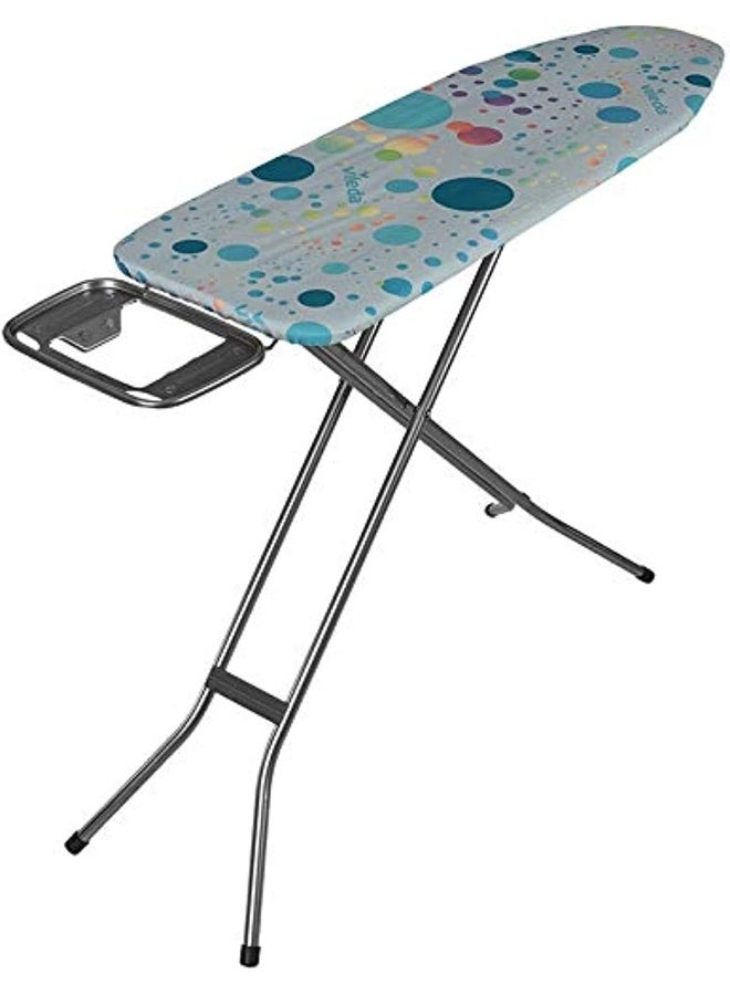 Vileda Ironing Board Star - Smooth and comfortable ironing, Two Layers, Non-Slip Feet- Blue - Image 1
