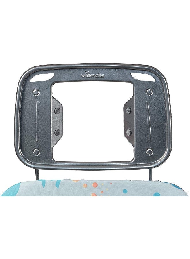 Vileda Ironing Board Star - Smooth and comfortable ironing, Two Layers, Non-Slip Feet- Blue - Image 5