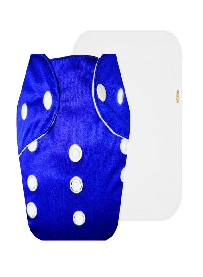 حفاضات دمبلدو لايت القماشية مع حشوة قطنية (عبوة من قطعة واحدة) | شعور بالجفاف والراحة | مانعة للتسرب | أزرار كبس قابلة للتعديل | تغيير حفاضات بدون قلق | من 3 أشهر إلى سنتين | للجنسين - Image 1