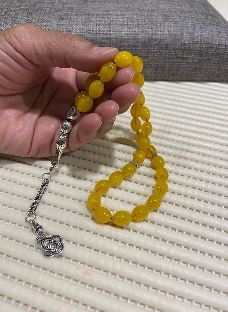 Faturan Prayer Beads For Men 33 Beads Size 8.5mm*12mm - Image 5