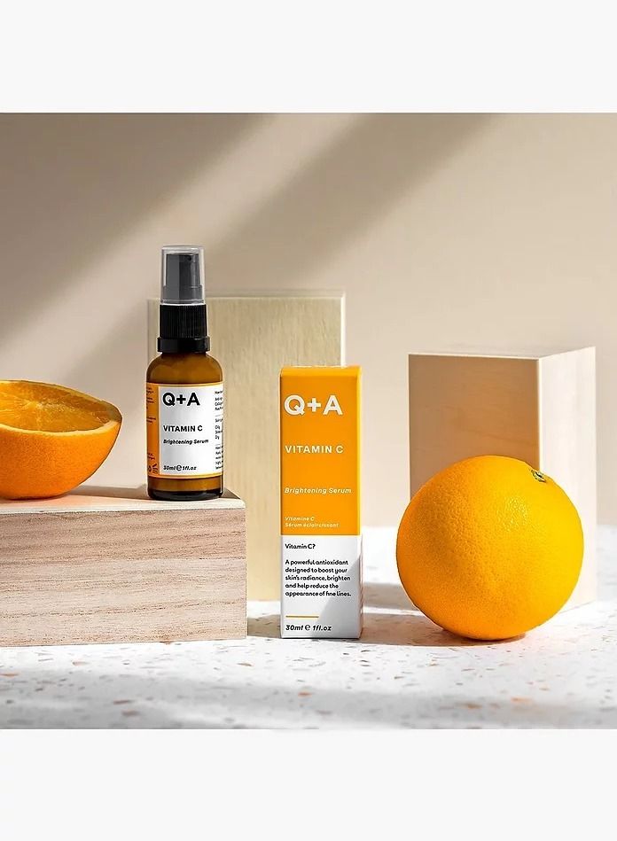 Q+A Anti-Aging Serum Rich In Vitamin C, Which Works To Lighten The Skin, Unify Its Color And Increase Collagen Production -30ml - Image 3