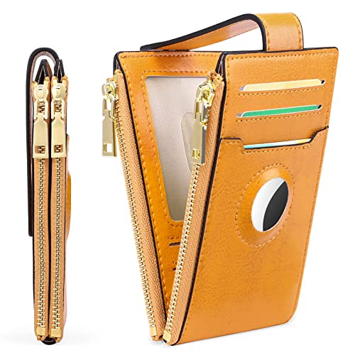 FALAN MULE Womens Wallet Genuine Leahter Bifold Credit Card Holder with Built-in Integrated Case - Image 1