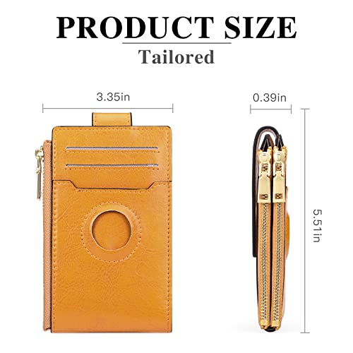 FALAN MULE Womens Wallet Genuine Leahter Bifold Credit Card Holder with Built-in Integrated Case - Image 5