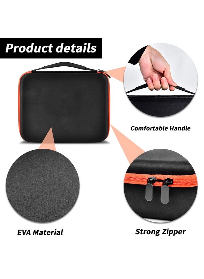 Grapsa - Speed Cube Storage Case Bag Compatible With Rubik’S/ For Jurnwey/ For Coolzon Euclidean Cube Retro Brain Teaser Fidget Toy. Carrying Holder With Mesh Pocket Fits For Cube Stand/ Tutorial (Box Only) - Image 1