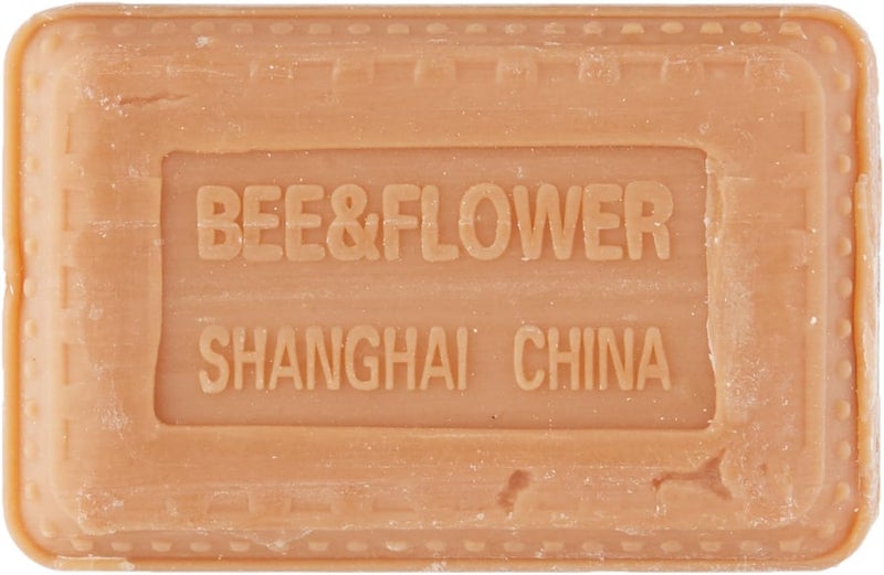 Bee & Flower Sandalwood Soap - 4 Pack of 4.4oz Bars - Image 3