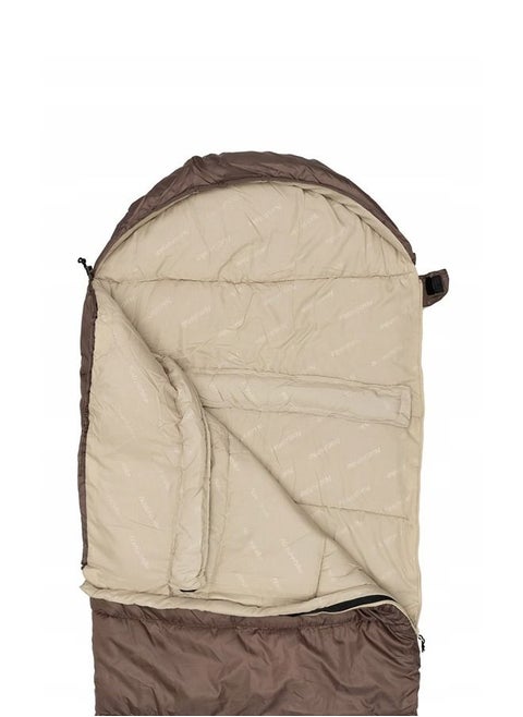 U Series Envelope Sleeping Bag With Hood Grey U250S