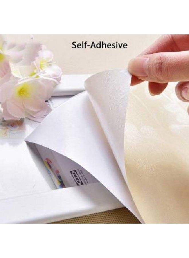 HOMEMATES HOMEMATES Self-Adhesive Wallpaper Waterproof Old Furniture Vinyl Stickers Wooden Door Wardrobe Desktop PVC Wall Papers 45 X 304 CM- (Lotus Flower)  - Image 5