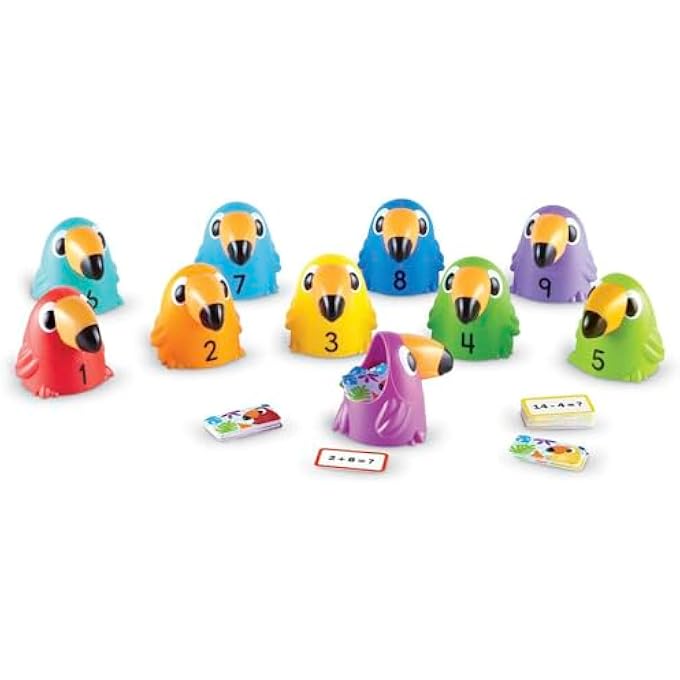 TOUCANS TO 10 SORTING SET, COUNTING & SORTING, EARLY MATH SKILLS TOY, AGES 5+ - Image 2