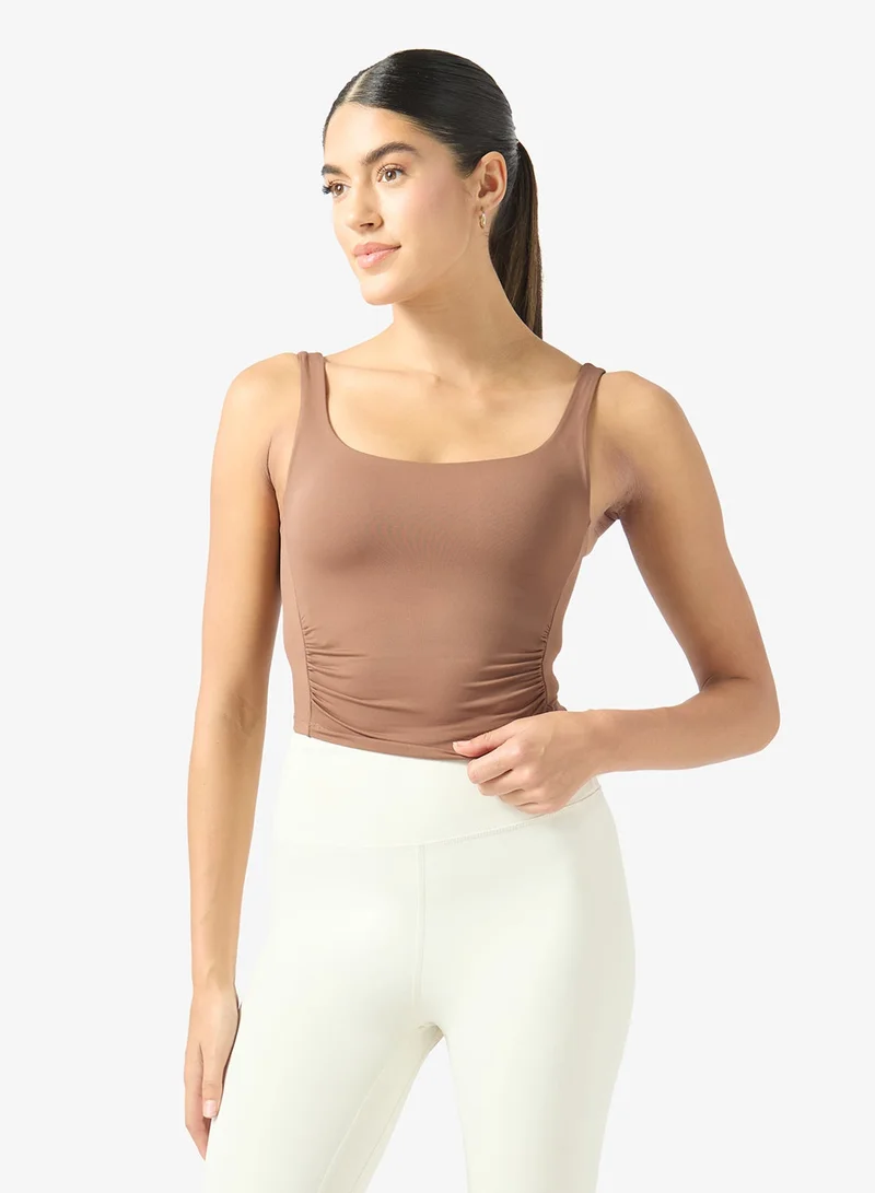 Frwd Seamless Performance Tank Top with Ruching