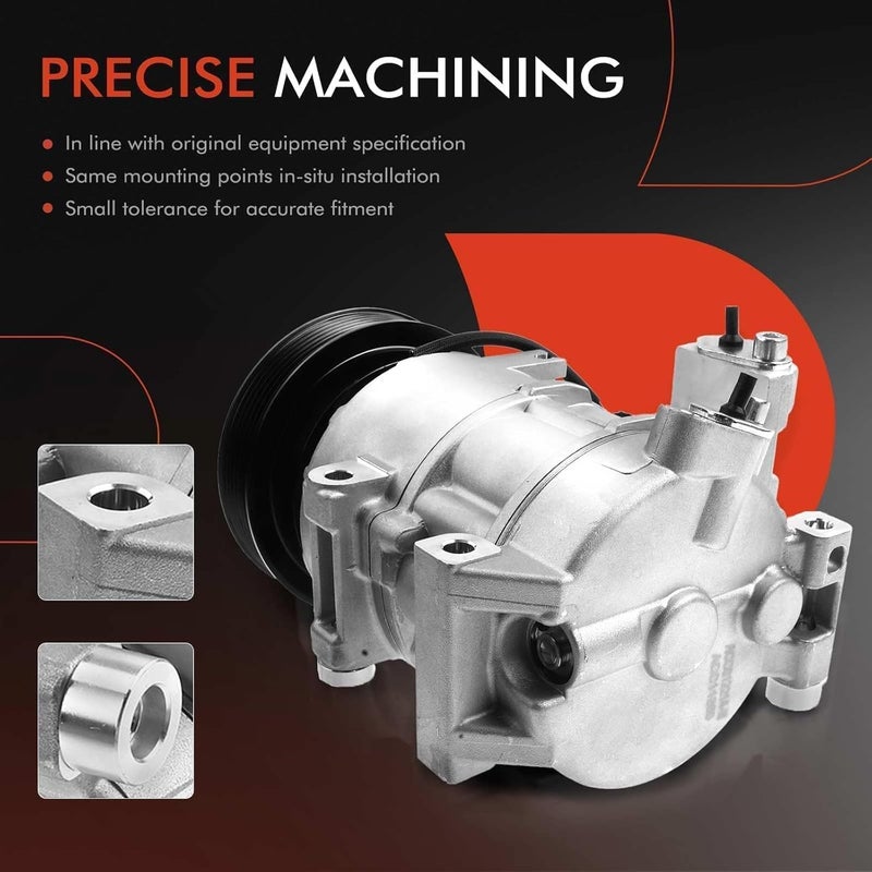 A-Premium AC Compressor with Clutch for Hyundai and Veloster - Image 5
