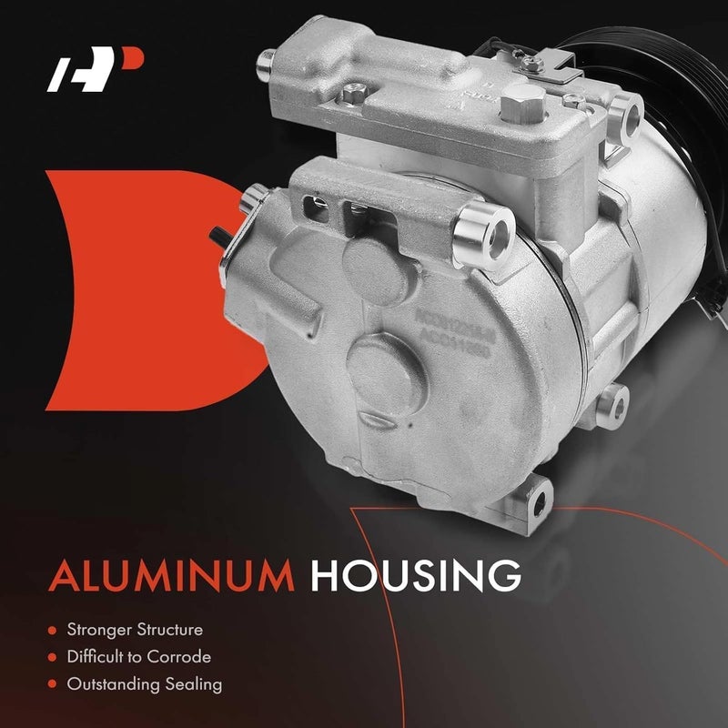 A-Premium AC Compressor with Clutch for Hyundai and Veloster - Image 3