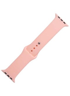 Optimal Option For Apple Watch Series Nike+ Sports Edition 44/45mm- Sport Rubber Bracelet - Sand Pink