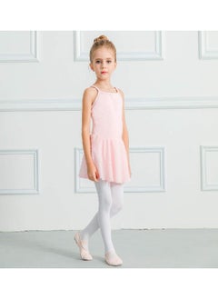Stelle Stelle Ballet Leotard for Girls Dance Camisole Dress Skirted Ballerina Outfits Sleeveless (Toddler/Little Girl/Big Girl) (Ballet Pink, 3-4T)  - Image 1