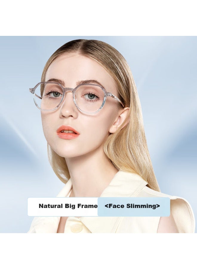 Pulais Anti-blue Light Gl For Women, Myopia Gl Frame, Slimming For Large Faces, Prescription Available, Anti-radiation Gl - Image 1