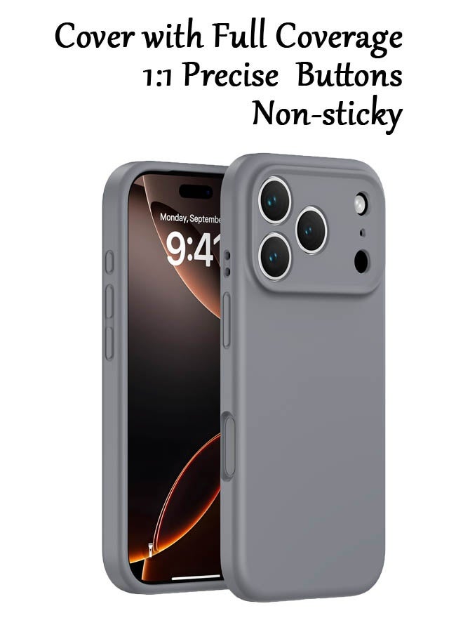 LeadMy iPhone 17 Pro Max Case Full Coverage 1:1 Precise Cutouts, Baby Skin Smooth Slim Phone Case, Matte Finish iPhone Case, Shockproof Protective Back Cover - Image 1
