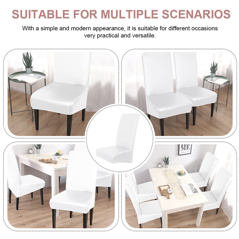 PU Chair Backrest Cover Seat Protective Cover Chair Cover - Image 2