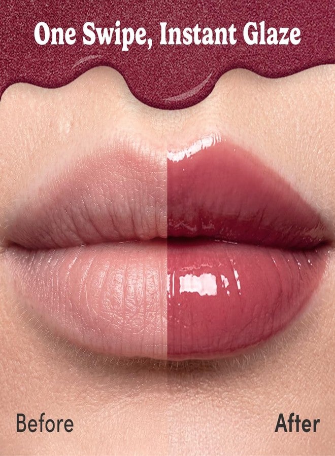 COLORGRAM DEEP GLAZE LIP GLOSS 04 TOFFEE APPLE I Korean Makeup Ultimate Sugar-Coated Glow and Non-stickty Lightweight Finish I High-Shine Glossy I Korean Lip I Summer Make Up - Image 4
