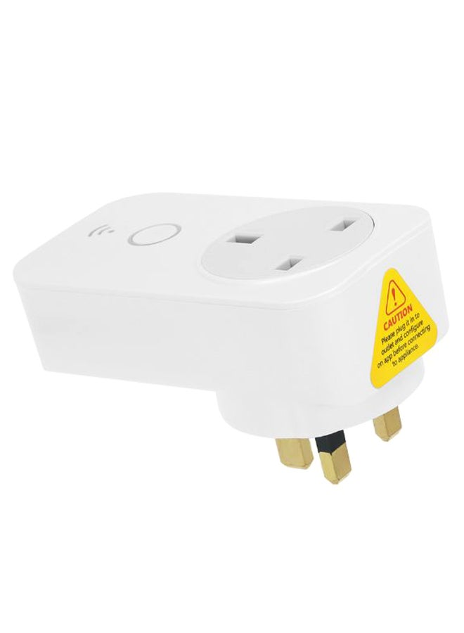 برودلينك مقبس طاقة ذكي يدعم اتصال واي فاي لاسلكي أبيض 0.183كيلوجرام - Image 3