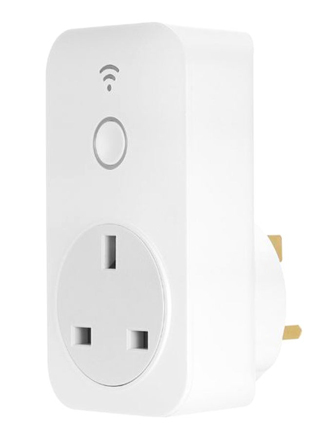 برودلينك مقبس طاقة ذكي يدعم اتصال واي فاي لاسلكي أبيض 0.183كيلوجرام - Image 2