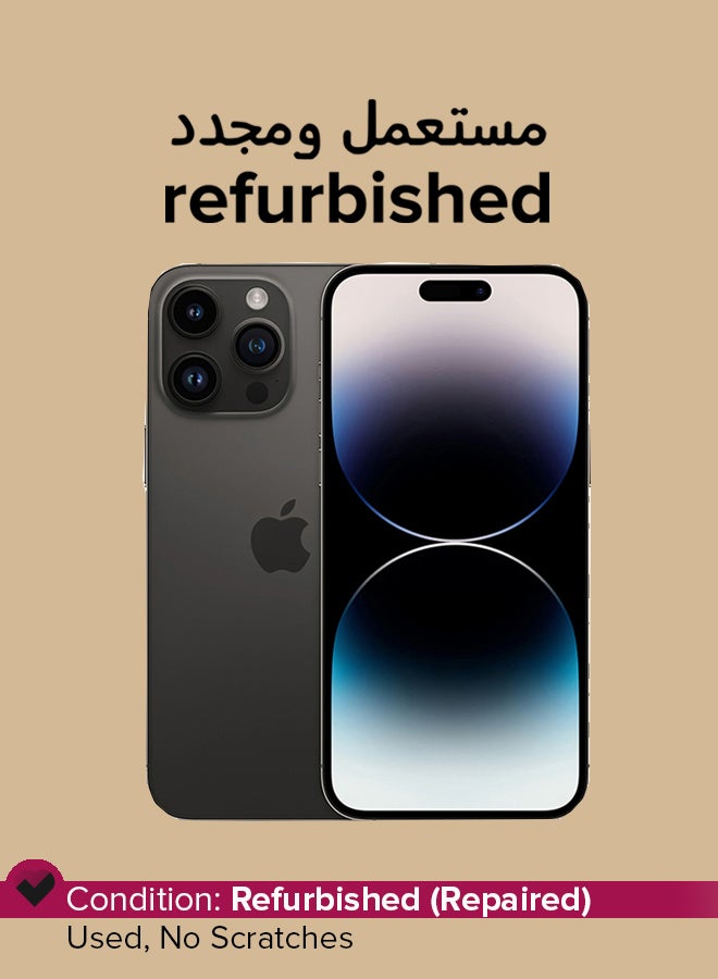 Apple Refurbished - iPhone 14 Pro Max 256GB Space Black 5G With Facetime - International Version - Image 1