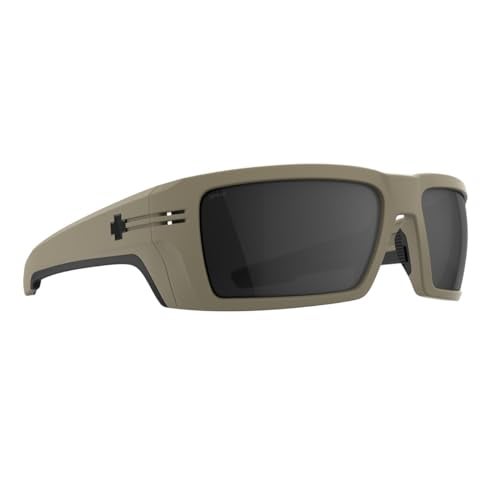 SPY+ - REBAR SE ANSI, Matte Sand, Happy Gray, Medium-Large, Sunglasses, Unisex, Adult - Image 1