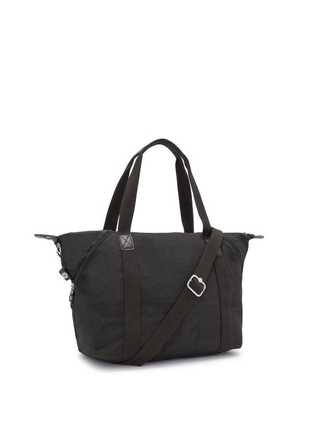 kipling Art Mini Tote Bag with Removable Strap Black Noir - Image 2