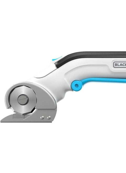 Cordless Rotary Cutter, 3.6V, USB Rechargeable, 35-MIn Runtime, Self-SharpenIng Blade, Safety Lock, Non-Slip HAndle, Type-C USB ChargIng Cable