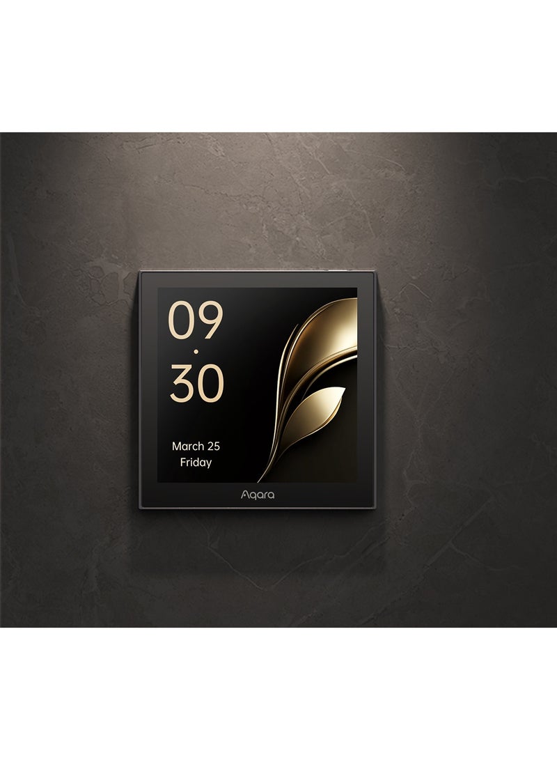 Aqara Panel Switch S100 Global version, 3-Gang Smart Touch Screen Switch, Wi-Fi Enabled, HomeKit Compatible, MP-K04D Grey - Image 3