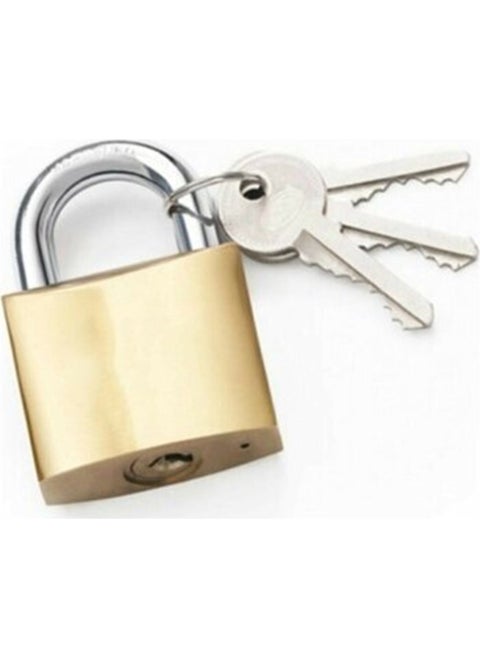 Padlock Yellow 25 mm