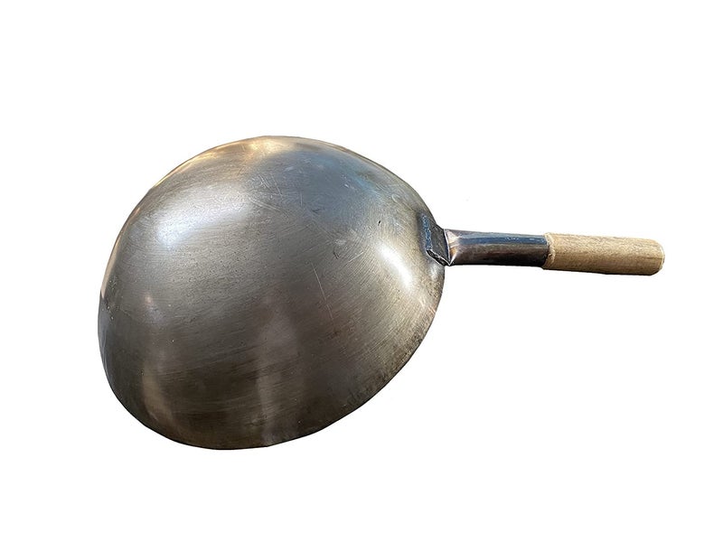 HIKEN Mild Steel MS Chinese Wok for Home Hotel Size 16 inch 18KG - Image 3