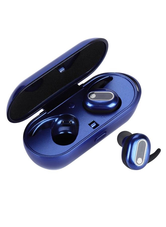 Fineblue TWS-R10 Mini Wireless Bluetooth4.2 Earphone TWS Earbuds with Charging Box (Blue)
