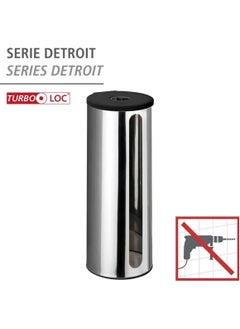 Turbo-Loc Detroit Wall-Mounted Spare Toilet Paper Holder – Holds 3 Rolls, Drilling-Free Installation, Shiny Stainless Steel Design - pzsku/Z51DF112569016D8DCC27Z/45/_/1736584943/fe1a2476-f231-4a12-9bfb-b01173f1b053