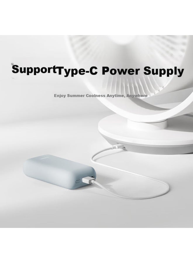 MIJIA Mi Home Xiaomi Air Circulation Fan Electric Fan Desktop Household Small Table Fan Dc Variable Frequency Low Noise Energy Saving App 100 Gears Adjustment Smart Control - Image 2