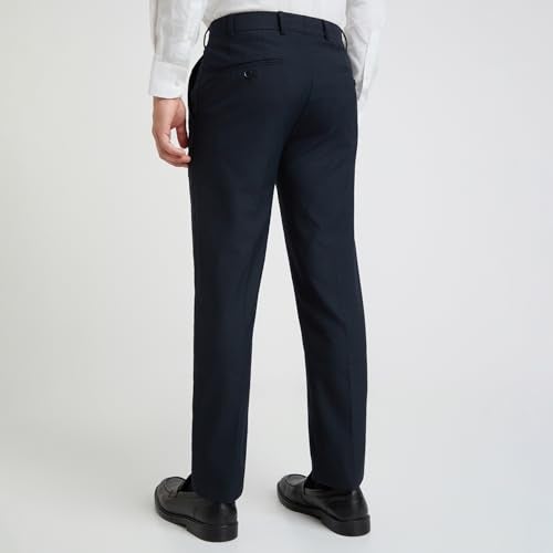 Raymond Men's Slim Trouser (Dark Blue, 34) - Image 4