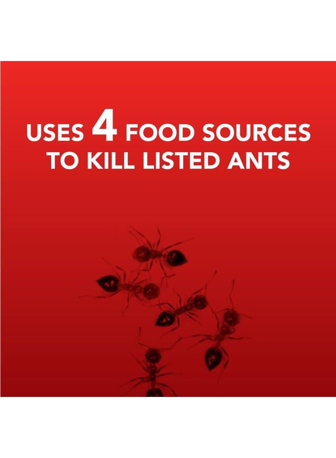 Ortho Home Defense Ant Bait Traps, Outdoor & Indoor Ant Killer, 10 Metal Stations with 4 Food-Based Attractants, Child-Resistant Design, Formulated with Abamectin B1, Ready-to-Use Bait Station - Image 4