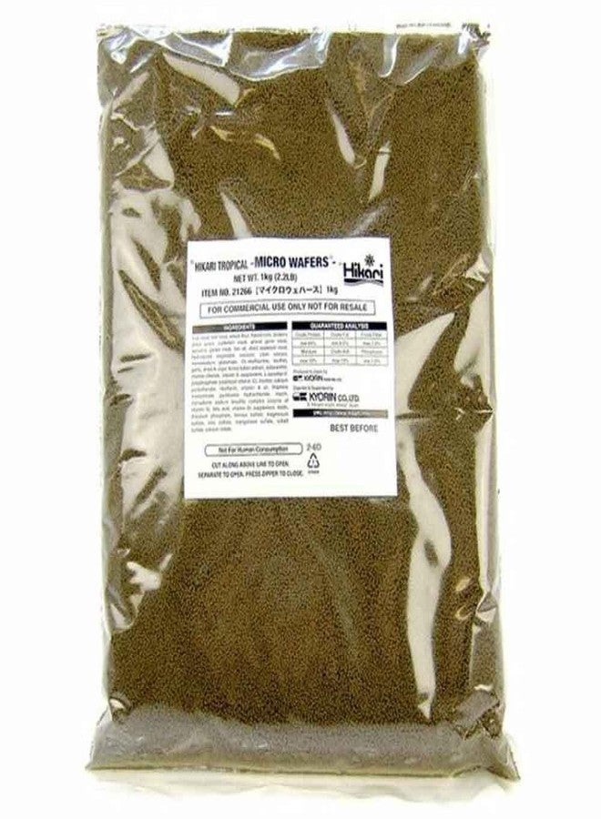 هيكاري طعام أسماك على شكل رقائق صغيرة استوائية، 2.2 رطل (1 كجم)