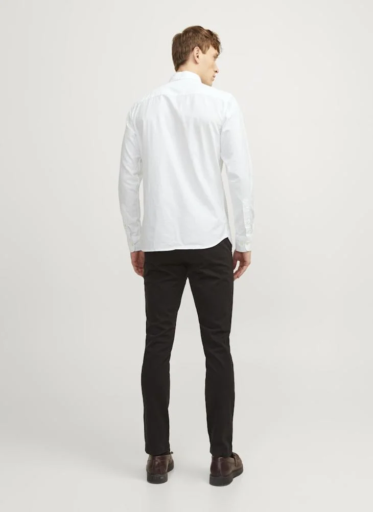 جاك اند جونز Jprblubrook Oxford Long Sleeve Shirt