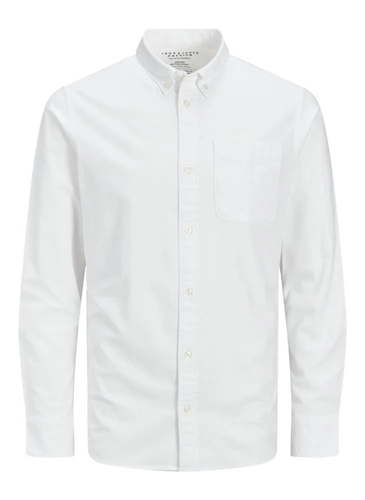 JACK & JONES Jprblubrook Oxford Long Sleeve Shirt