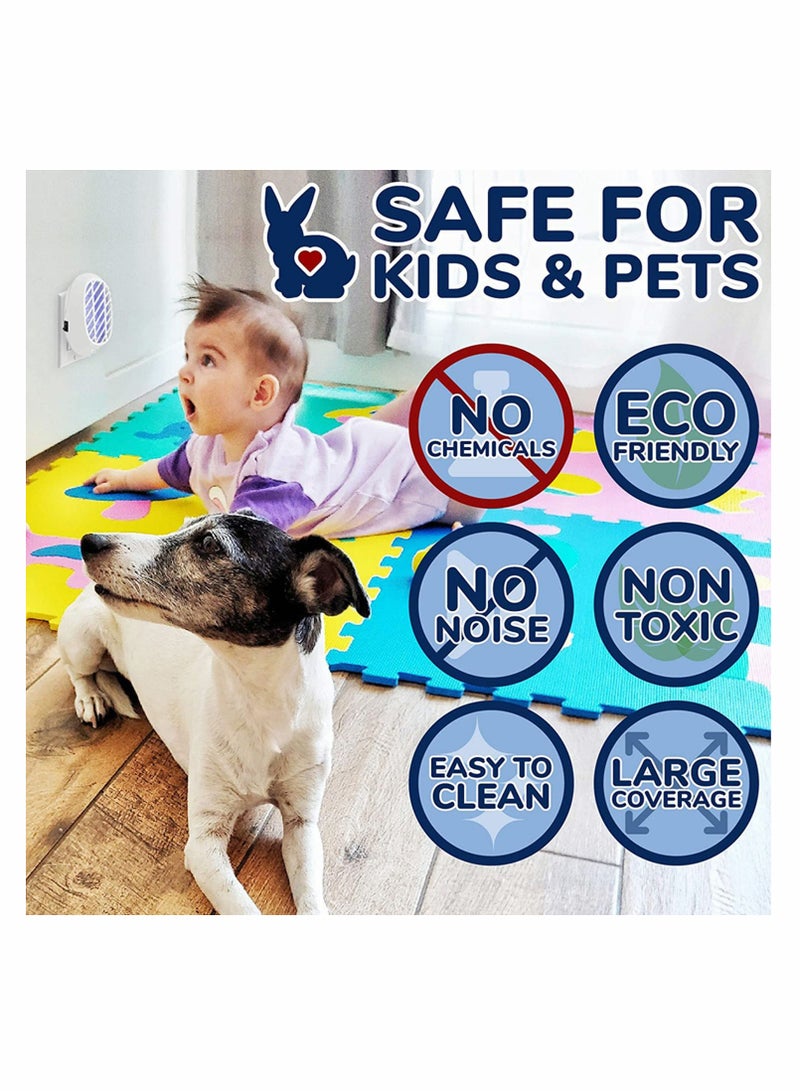 KASTWAVE Bug Zapper - Inside Mosquito Trap - Mosquito Killer - Indoor Bug Zapper for Home - Fly Trap Indoor - Mosquito Trap - Fruit Fly Killer - Indoor Bug Zapper - Insect Traps Indoor - Bug Light 2 Packs - Image 2