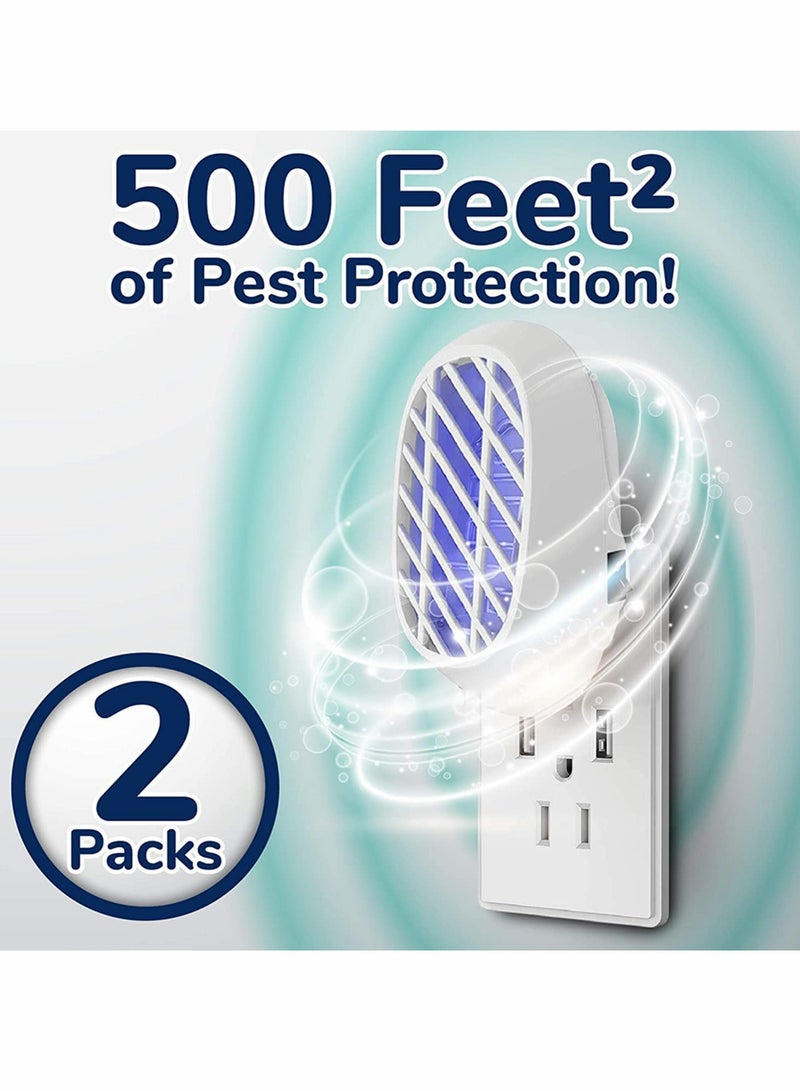 KASTWAVE Bug Zapper - Inside Mosquito Trap - Mosquito Killer - Indoor Bug Zapper for Home - Fly Trap Indoor - Mosquito Trap - Fruit Fly Killer - Indoor Bug Zapper - Insect Traps Indoor - Bug Light 2 Packs - Image 5