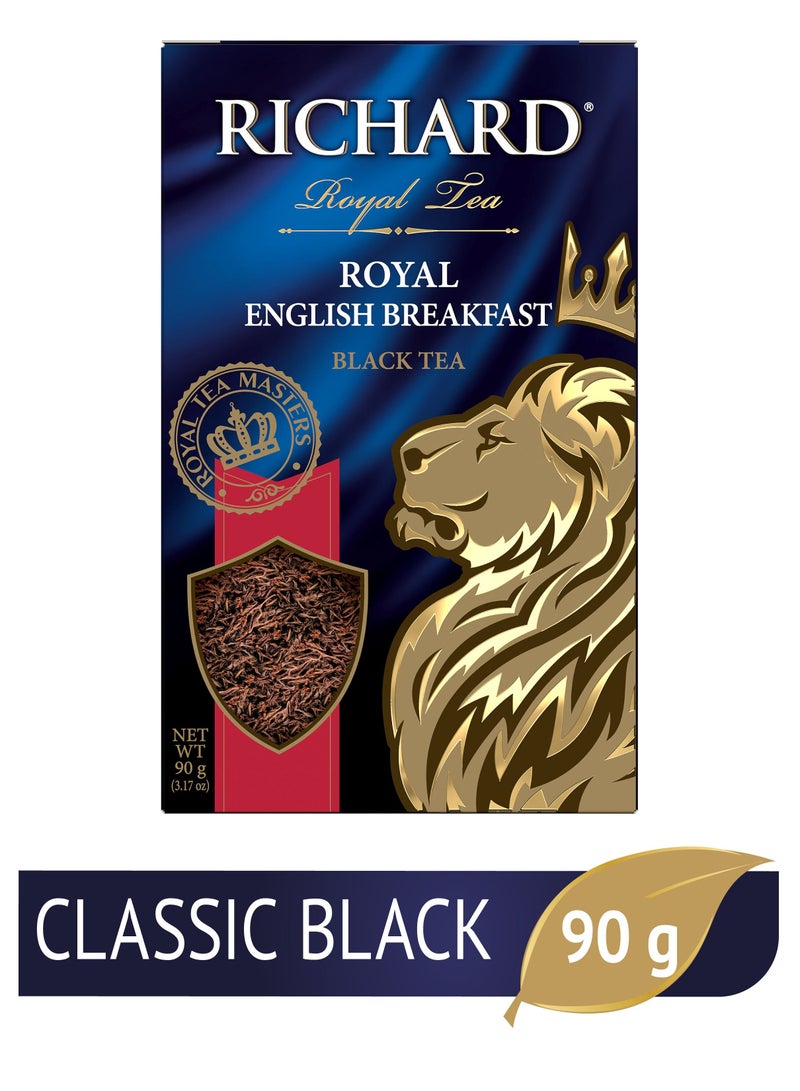 RICHARD Royal English Вreakfast Loose Leaf Black Tea 90 g  - Image 1