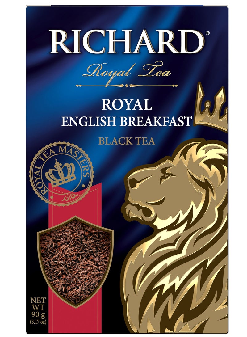 RICHARD Royal English Вreakfast Loose Leaf Black Tea 90 g  - Image 3