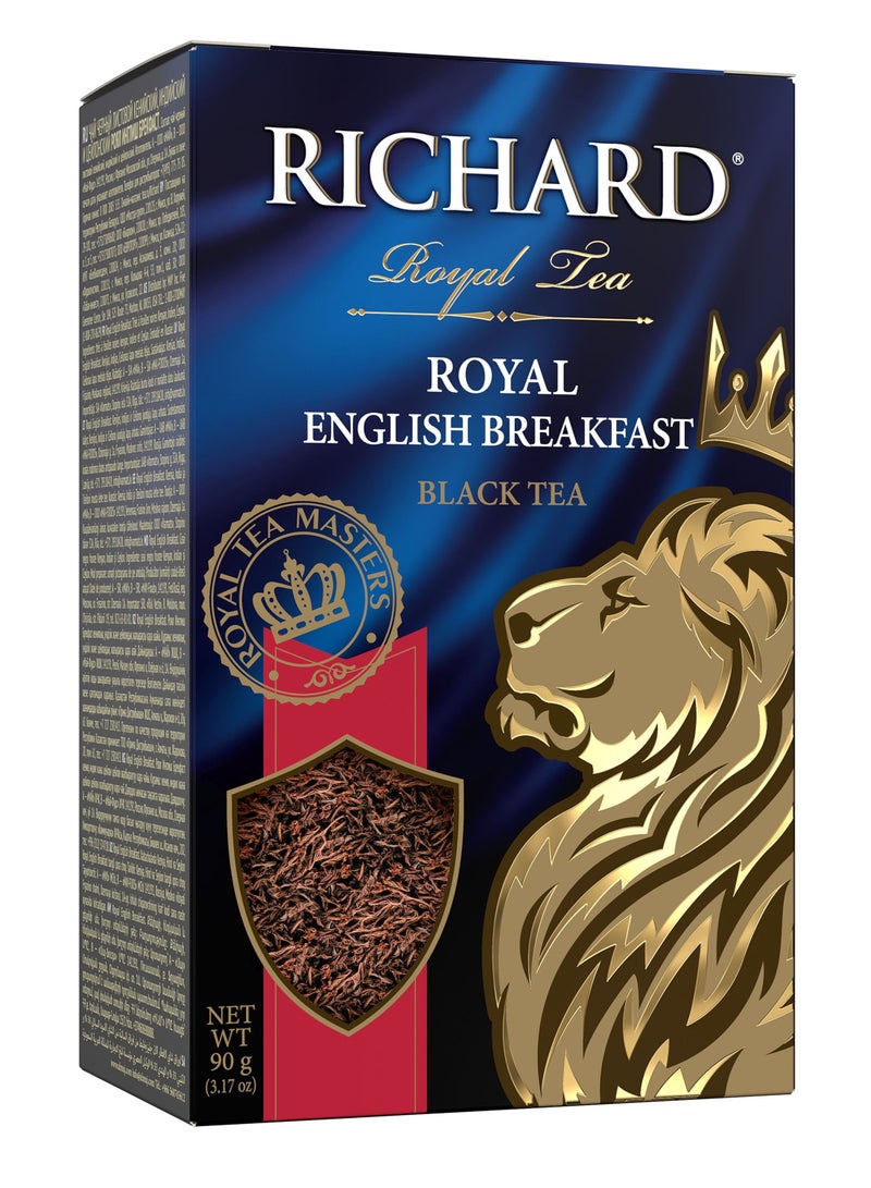 RICHARD Royal English Вreakfast Loose Leaf Black Tea 90 g  - Image 4
