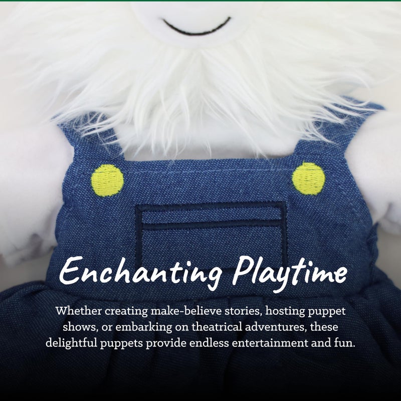 Playtime by Eimmie Sharewood Forest Friends Fiona The Fox Hand Puppet - Stuffed Animal for Toddlers, Teachers, School - Perfect for Puppet Theatre and Creative Play - Small and Large - Image 5