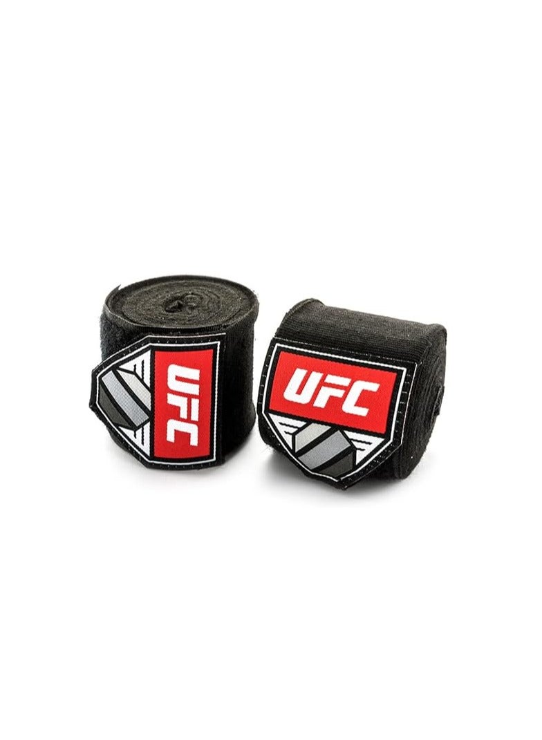 Ufc Contender Hand Wraps 180" Black Pair - Image 1