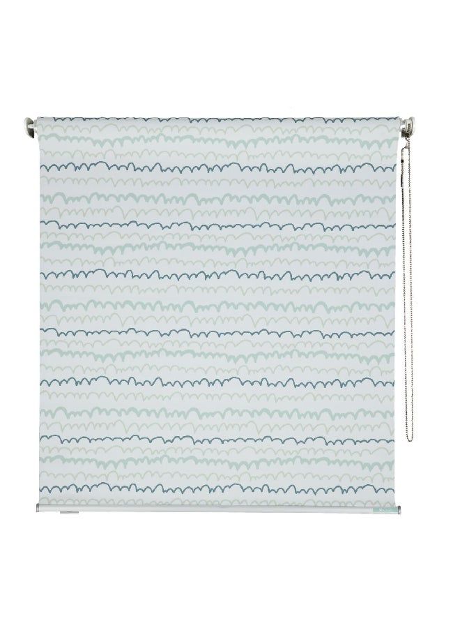 Micasa Wavy Pattern Chain Rolling Blackout Roller Blind Multicolor 180 x 180 cm