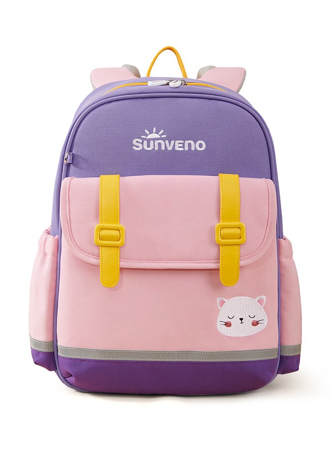 Sunveno 16 Inch Baby School Backpack Purple - Image 1
