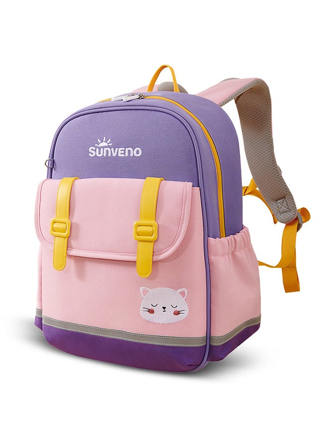 Sunveno 16 Inch Baby School Backpack Purple - Image 2