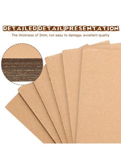 100 Pcs Corrugated Cardboard Sheets Set Corrugated Packaging Pads Paper Flat Cardboard Filler Inserts Sheet Pads Rectangle For Delivering Packing Separators Art Crafts Supplies (Brown 4 X 6 Inch) - pzsku/Z51DF89F57DEF43D8023FZ/45/_/1721911754/e55d9539-21a7-44fe-9f5f-cd9c0d6f949a